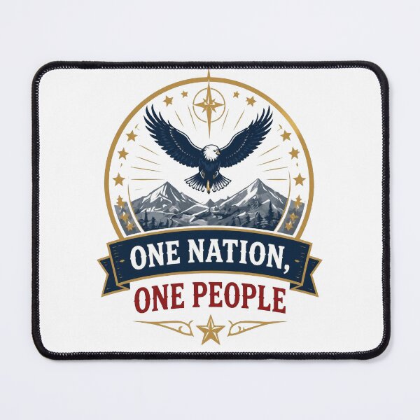 Item preview, One Nation, One People – July 4th Special designed and sold by Icareis-Studios.