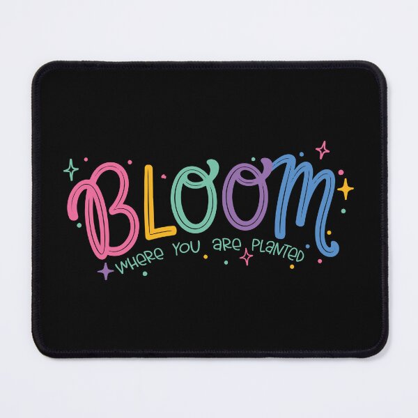Item preview, Bloom Where You Are Planted – Modern Christian Faith designed and sold by Verse & Vibes.