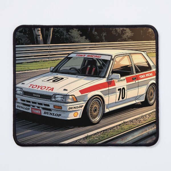 Item preview, Toyota Corolla FX-GT Racing Anime Art designed and sold by Racing Art Store.