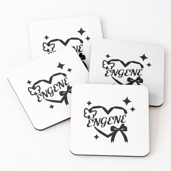 Item preview, ENHYPEN Elegant Ribbon Heart Fan Design2 designed and sold by bentenjaa.