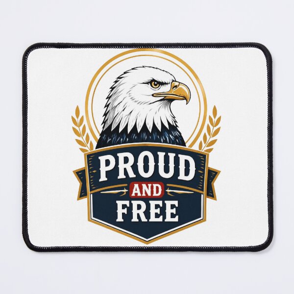 Item preview, Proud and Free – July 4th Special designed and sold by Icareis-Studios.