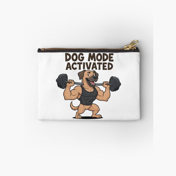 Item preview, Dog Mode Activated Funny Gym Workout designed and sold by Nuvoro Gifts.