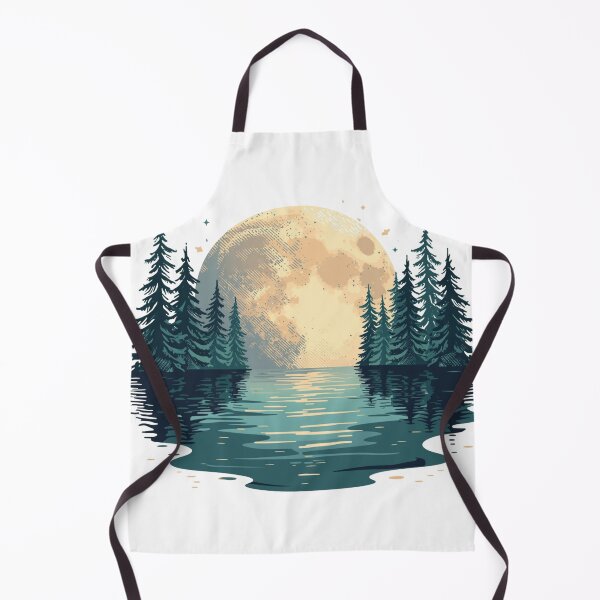 Item preview, The Moon Fell Into the Lake designed and sold by catcurio.