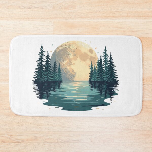 Item preview, The Moon Fell Into the Lake designed and sold by catcurio.