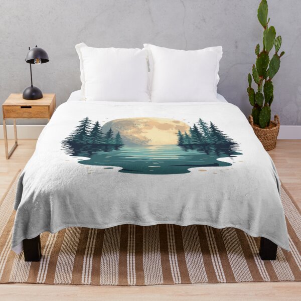 Item preview, The Moon Fell Into the Lake designed and sold by catcurio.
