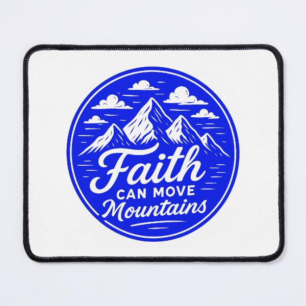 Item preview, Matthew 17:20 Faith Can Move Mountains designed and sold by plushism.