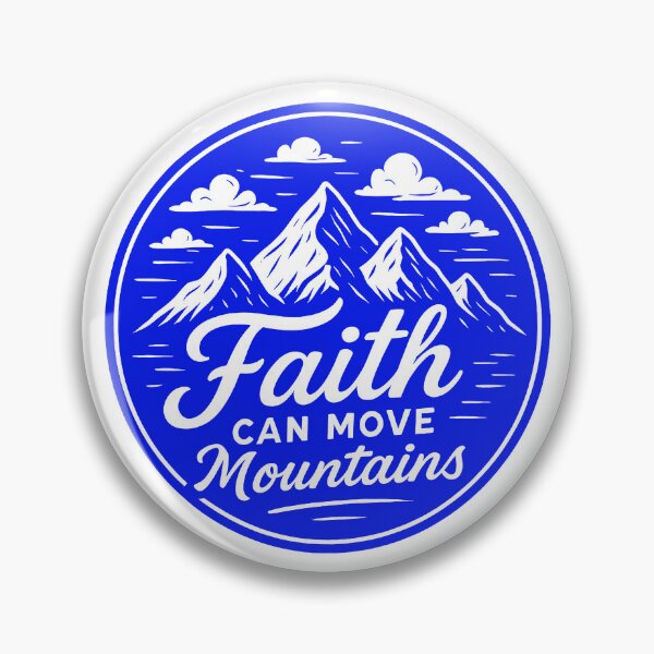 Item preview, Matthew 17:20 Faith Can Move Mountains designed and sold by plushism.