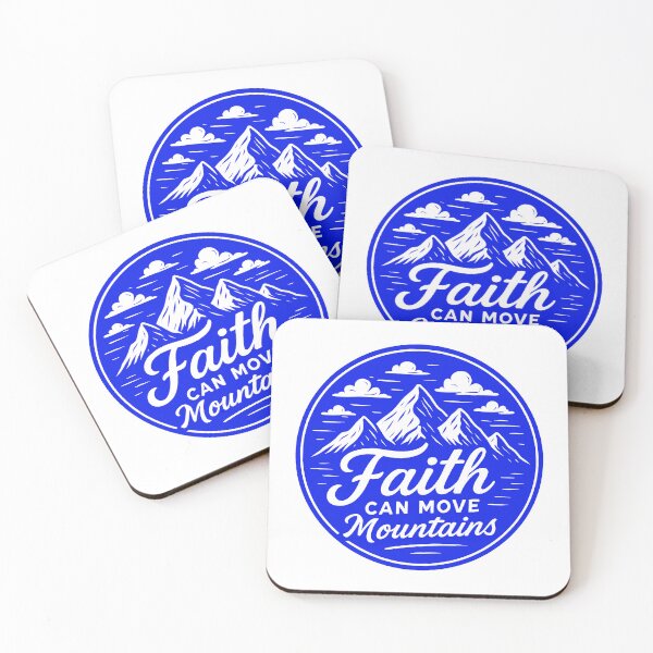 Item preview, Matthew 17:20 Faith Can Move Mountains designed and sold by plushism.