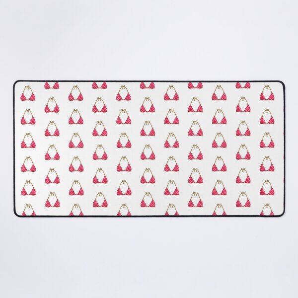 Item preview, Polka Bikini top - pink and orange designed and sold by janishataneja.