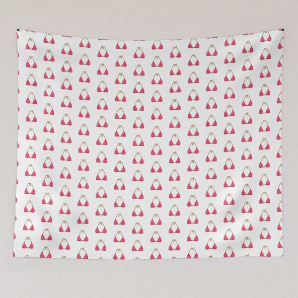 Item preview, Polka Bikini top - pink and orange designed and sold by janishataneja.