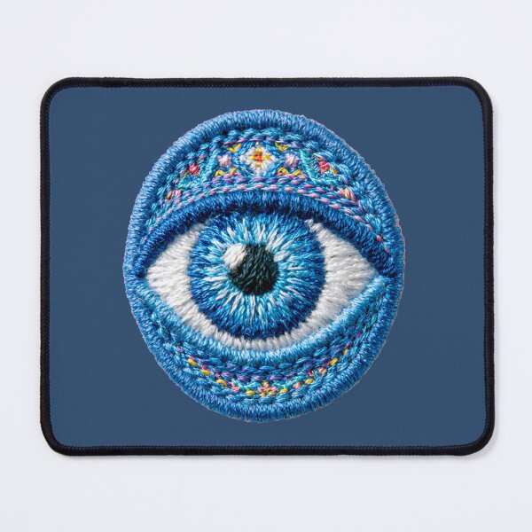 Item preview, Blue Evil Eye Nazar Protection Symbol designed and sold by MegaNovaArt.