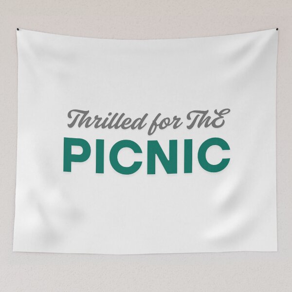 Item preview, Thrilled for the picnic designed and sold by ArtistTejal.