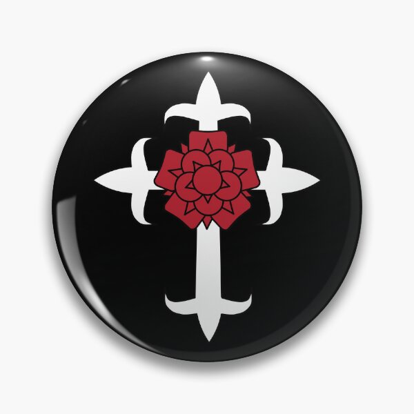 Item preview, Rosicrucian Cross on Black. Copyright: © Collugraphic    designed and sold by Collugraphic.