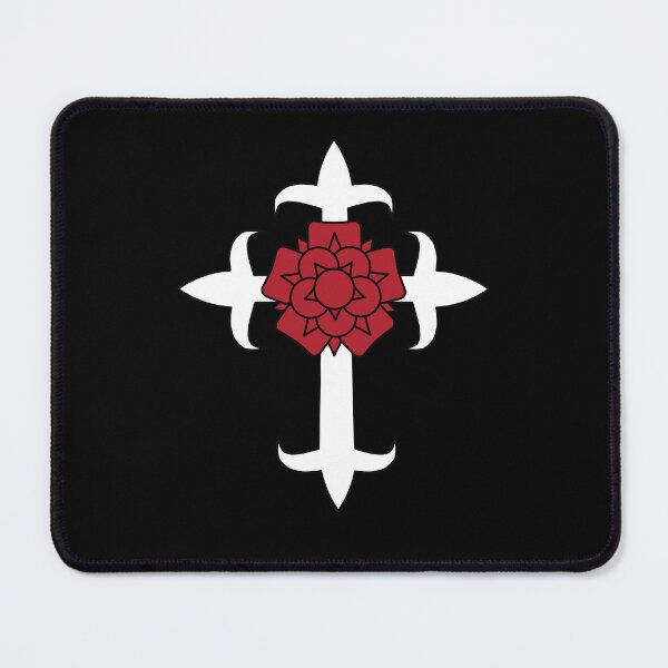 Item preview, Rosicrucian Cross on Black. Copyright: © Collugraphic    designed and sold by Collugraphic.