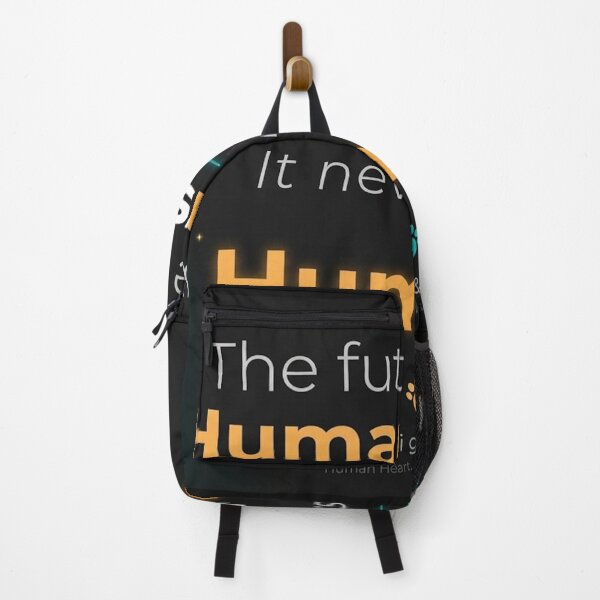 Item preview, The Future Isnt Human vs AI It Never Was Human Plus AI Typography Dark Motivational Tech Gift designed and sold by NeoTigLuna.