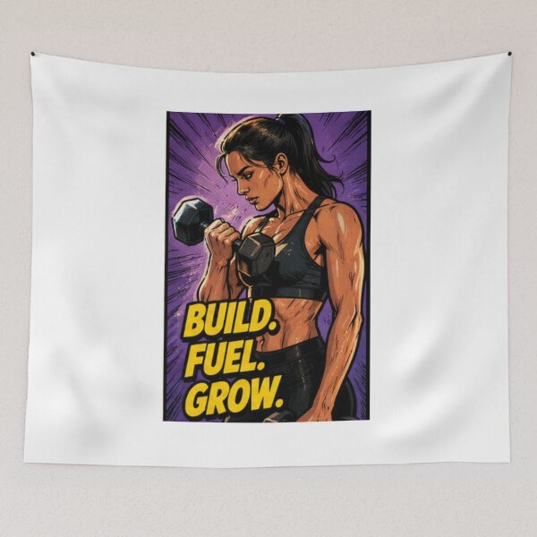 Item preview, BUILD FUEL GROW designed and sold by SilentRep.