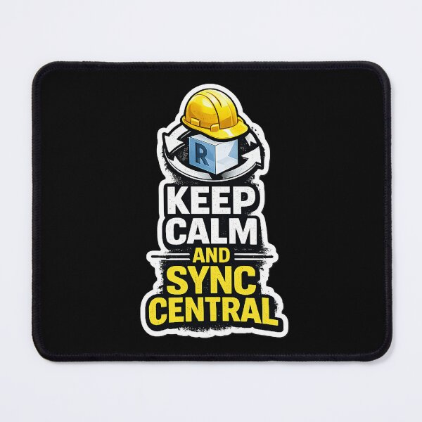 Item preview, Keep Calm and Sync Central Funny BIM Revit Design designed and sold by Arch4Design.