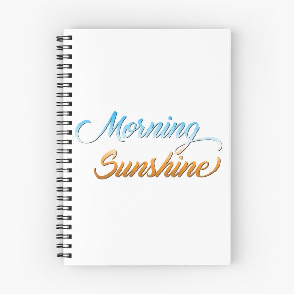 Item preview, Morning Sunshine - Sky Blue & Butterscotch designed and sold by PositronicStu.
