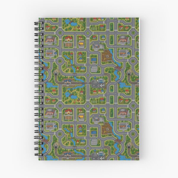 Item preview, Car City Carpet Roads Playmat Cartoon Town Adventure designed and sold by lazulishop.