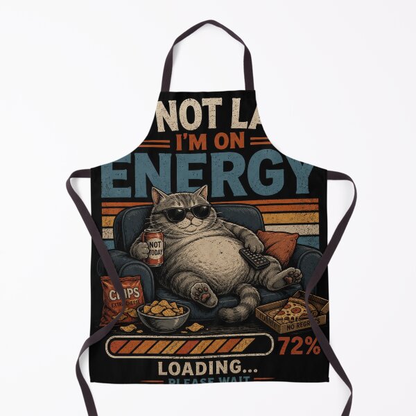 Item preview, Energy Loading Cat designed and sold by Color Verse1.