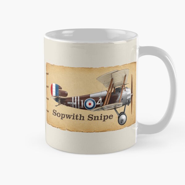 Item preview, Sopwith Snipe WW1 Fighter Aircraft Vintage Aviation Diagram designed and sold by MilitaryMart.