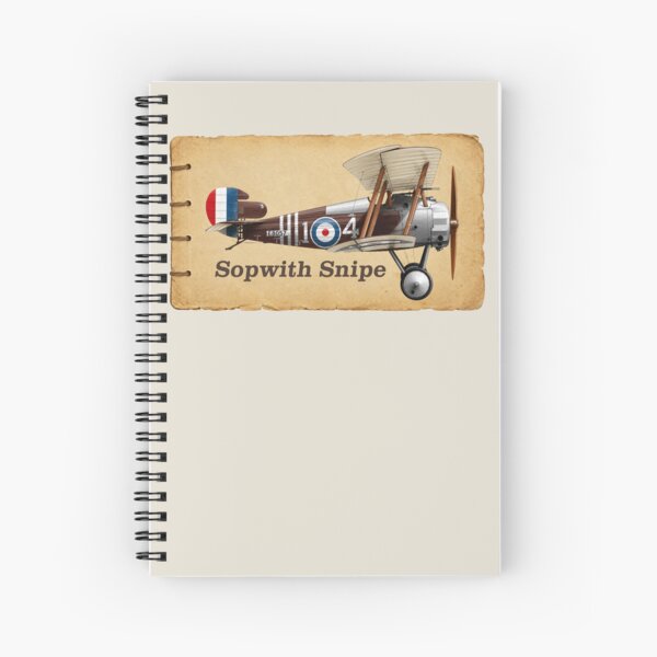 Item preview, Sopwith Snipe WW1 Fighter Aircraft Vintage Aviation Diagram designed and sold by MilitaryMart.