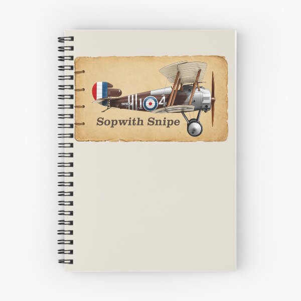 Item preview, Sopwith Snipe WW1 Fighter Aircraft Vintage Aviation Diagram designed and sold by MilitaryMart.