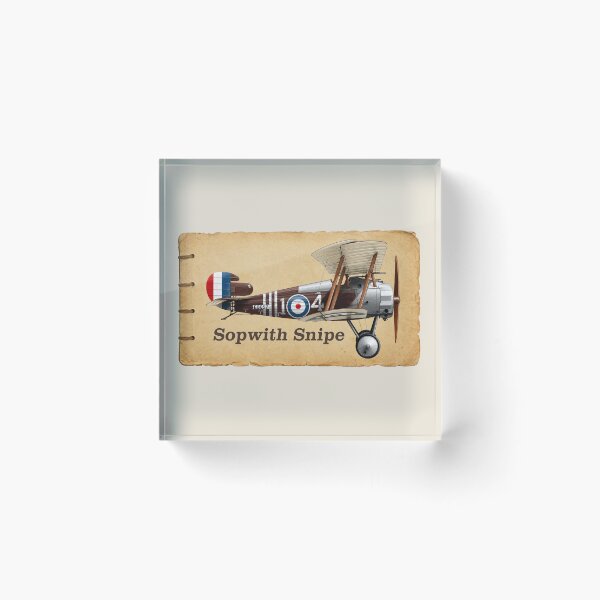 Item preview, Sopwith Snipe WW1 Fighter Aircraft Vintage Aviation Diagram designed and sold by MilitaryMart.