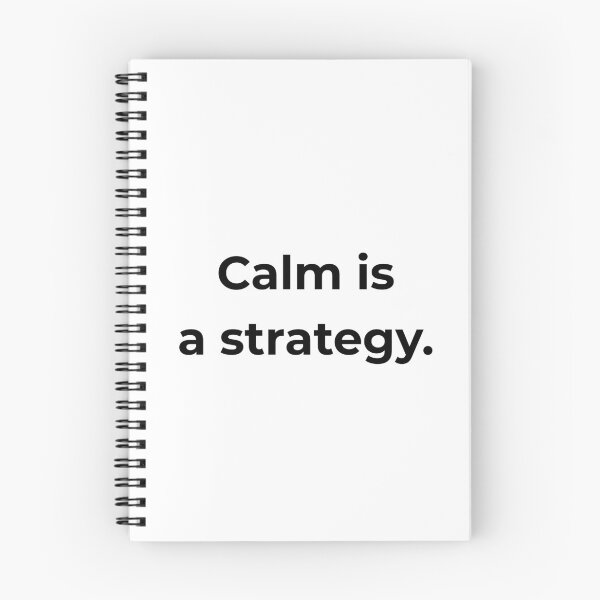 Item preview, Calm is a strategy. designed and sold by MPSTUDIOPL.