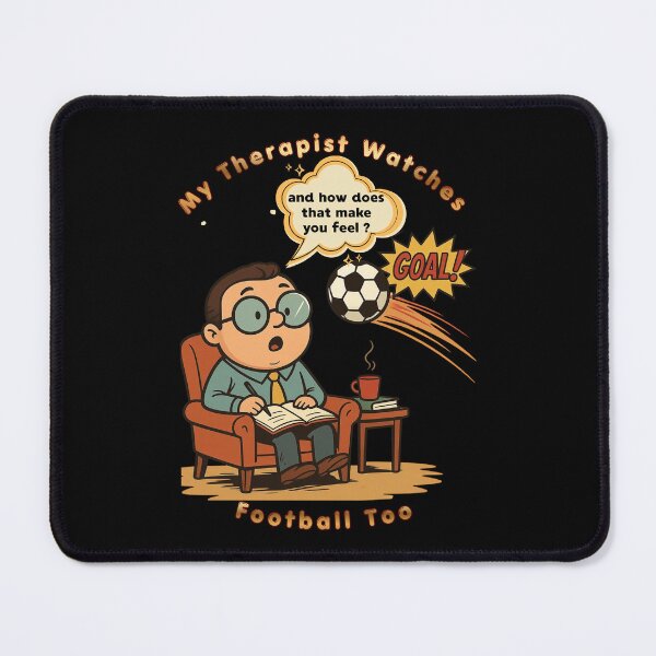 Item preview, My Therapist Watches Football Too designed and sold by mirciashop.