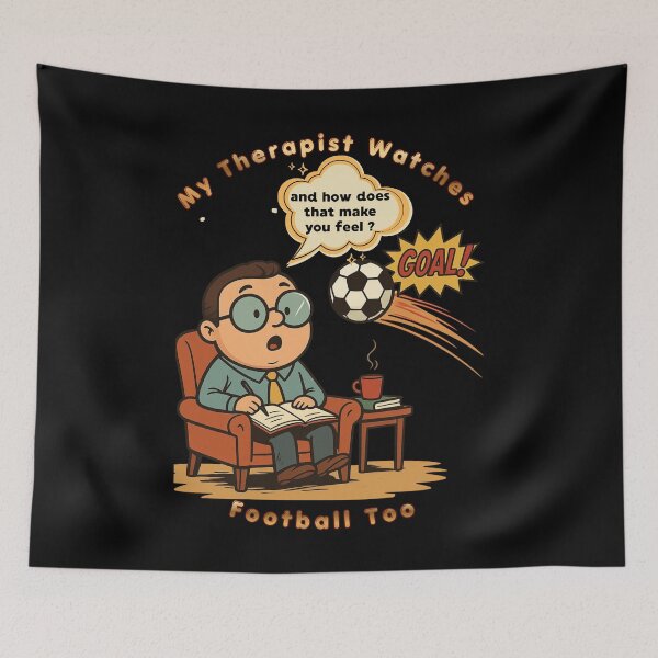 Item preview, My Therapist Watches Football Too designed and sold by mirciashop.