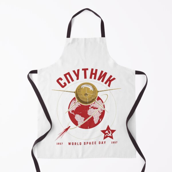 Item preview, Sputnik 1957 — Soviet Space Race World Space Day Retro T-Shirt V1 designed and sold by DarylWelsh2024.