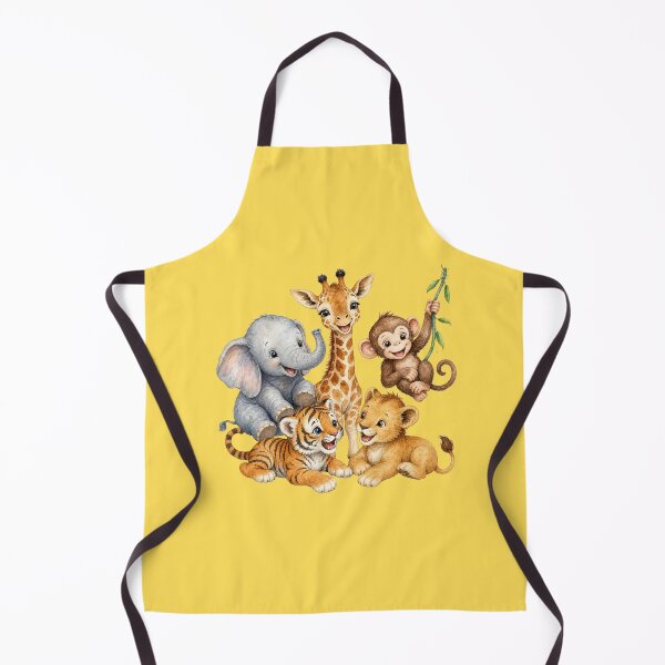Item preview, Playful Safari Animal Friends Illustration | Giraffe Elephant Monkey Lion Tiger Nursery Art designed and sold by PAPIRO SIGLO XXI.