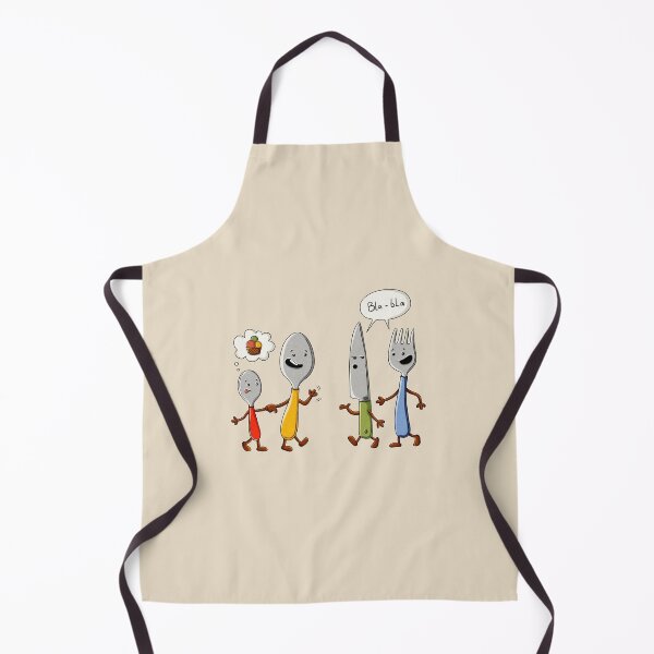 Item preview, Cute Spoon Fork Knife Characters Sticker designed and sold by OKartashova.
