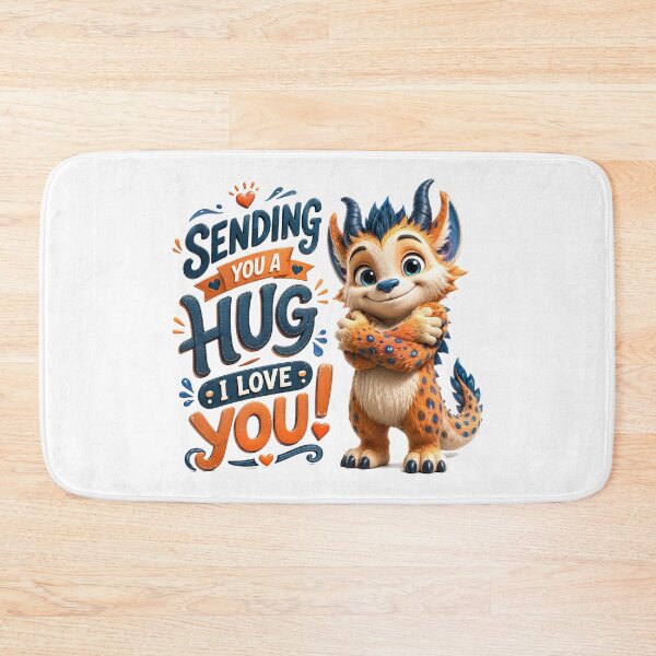 Item preview, Sending You a Hug, Love Spark Friend designed and sold by BlissBlvdShop.
