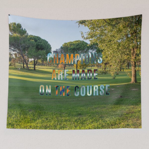 Item preview, Champions are Made on the Course #3 designed and sold by Holy JM Designs.