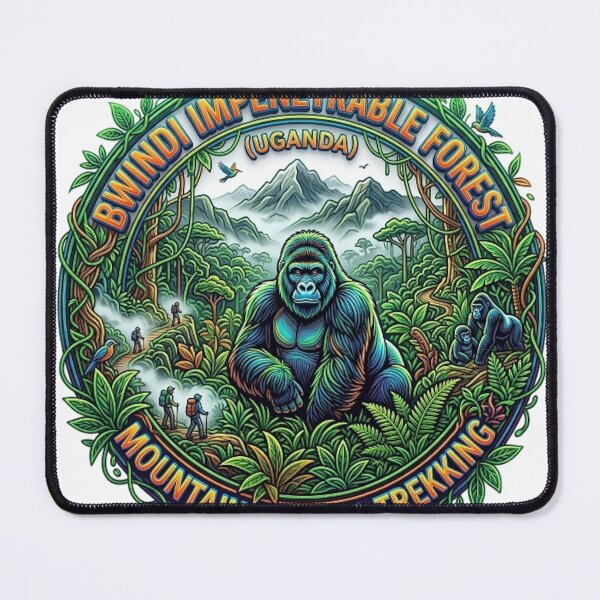 Item preview, BWINDI IMPENETRABLE FOREST UGANDA designed and sold by likbatonboot.