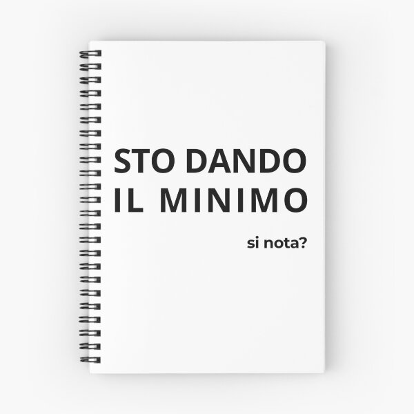 Item preview, Sto Dando il Minimo Meme Lavoro Ironico designed and sold by ade-datt.