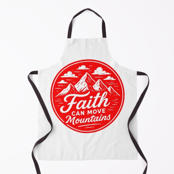 Item preview, Matthew 17:20 Faith Can Move Mountains designed and sold by plushism.