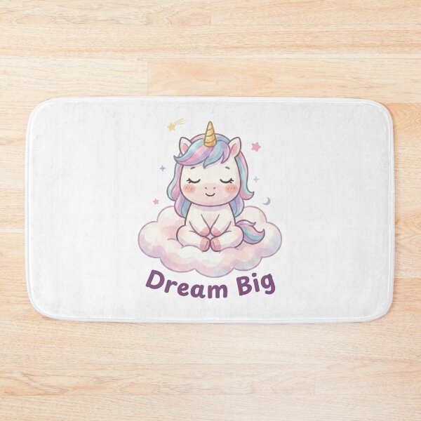 Item preview, Dream Big Pastel Unicorn on Cloud | Reminder designed and sold by SunnySideNotes.