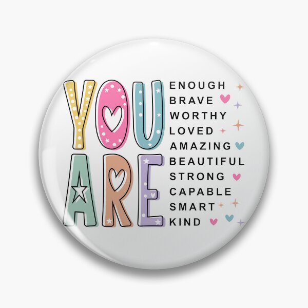 Item preview, You are enough designed and sold by Tiny-Love ⭐⭐⭐⭐⭐.