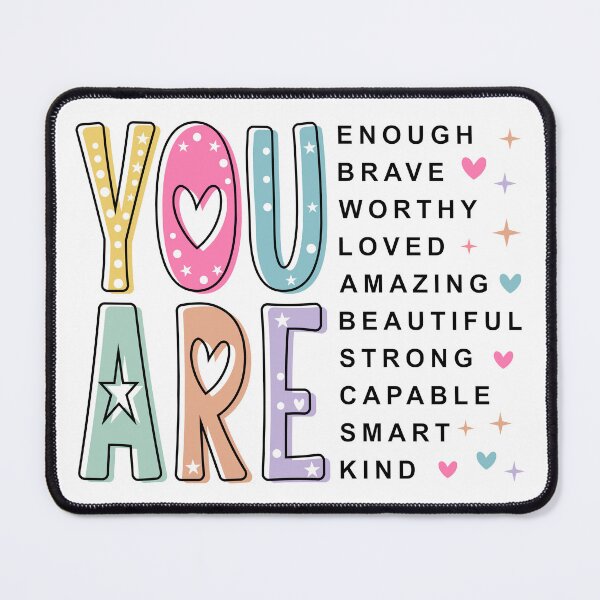 Item preview, You are enough designed and sold by Tiny-Love ⭐⭐⭐⭐⭐.
