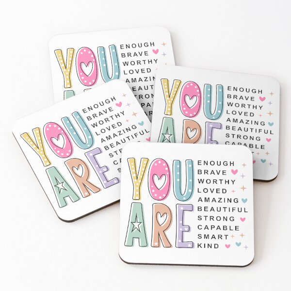 Item preview, You are enough designed and sold by Tiny-Love ⭐⭐⭐⭐⭐.
