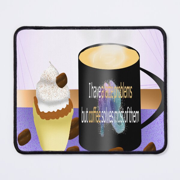 Item preview, latte problems designed and sold by Sleekfox02356.