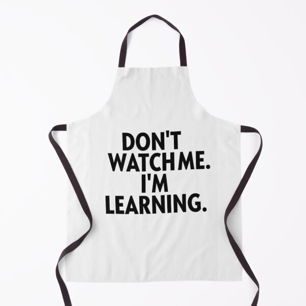 Item preview, DIY Disaster Warning - Sarcastic Workshop Humor Apron designed and sold by Petringo.