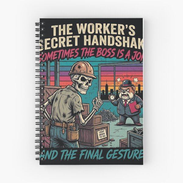 Item preview, The Worker's Secret Office Handshake designed and sold by Color Verse1.
