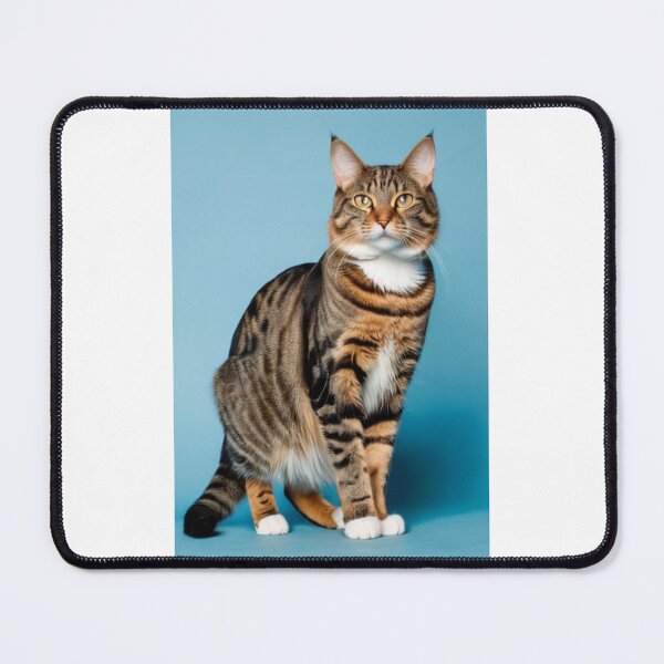 Item preview, Animals - Majestic Maine Coon Cat, Intense Gaze Studio Portrait designed and sold by DoodyPets.
