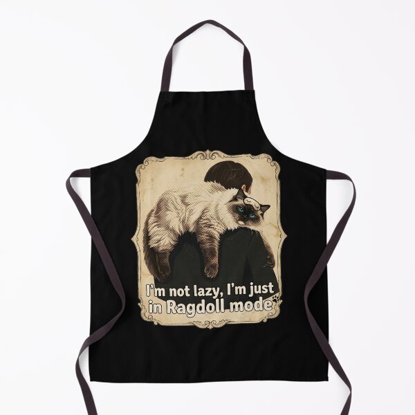 Item preview, Funny Ragdoll Cat Im Not Lazy Im Just In Ragdoll Mode designed and sold by thoughtswear.