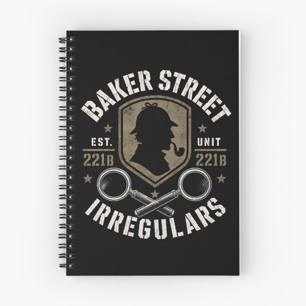 Item preview, Baker Street Irregulars Sherlock Holmes Detective Emblem designed and sold by Fenay Designs.