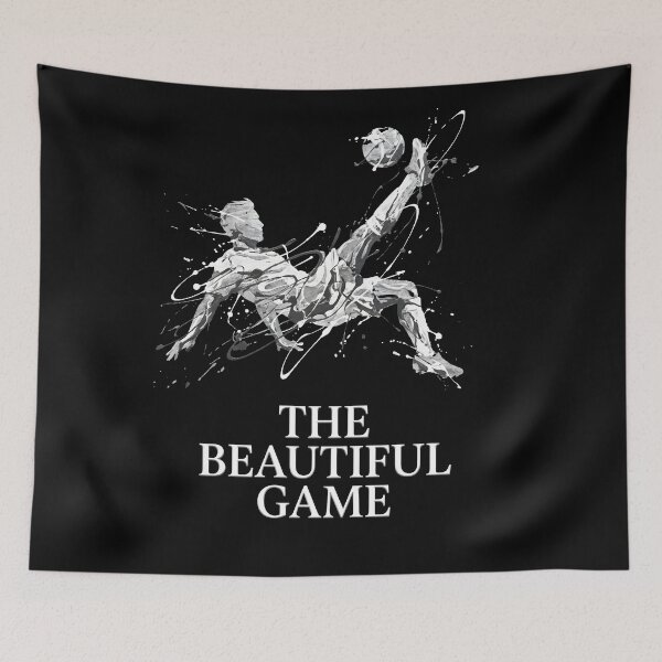 Item preview, The Beautiful Game Football designed and sold by MerchViz.